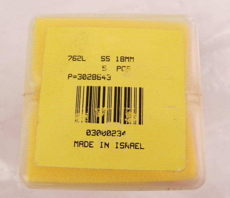 Ham-Let Straights Union Let-Lok 762L SS 18mm (box of 5) - Advance Operations