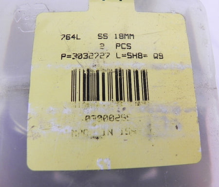 Ham-Let Tees Let-Lok 764L SS ( box of 2 ) - Advance Operations