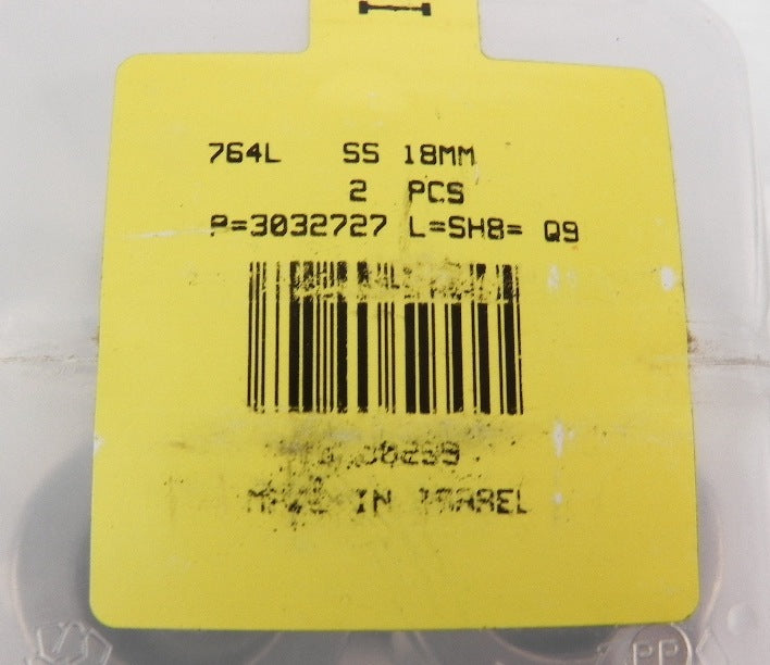 Ham-Let Tees Let-Lok 764L SS 18mm ( box of 2 ) - Advance Operations