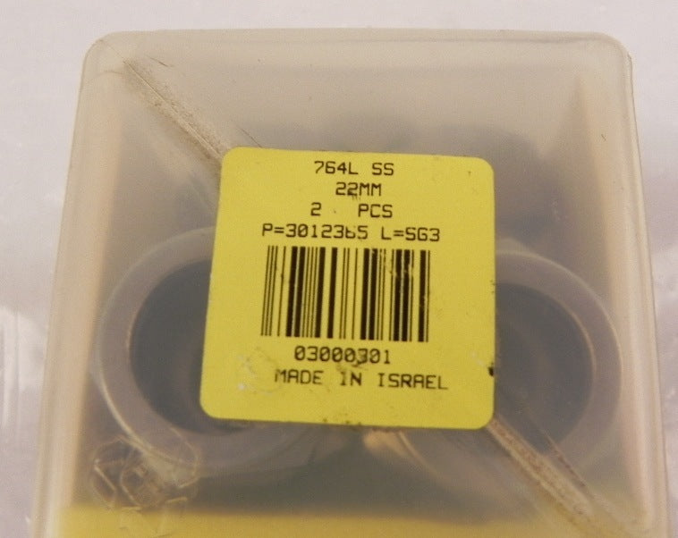 Ham-Let Tees Let-Lok 764L SS 22mm ( box of 2 ) - Advance Operations