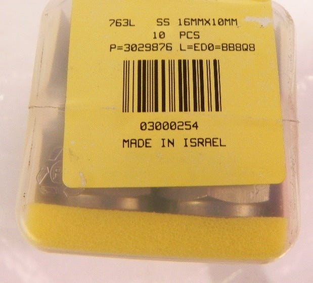 Ham-Let Reducing Union Let-Lok 763L SS 16mmX 10mm (10) - Advance Operations