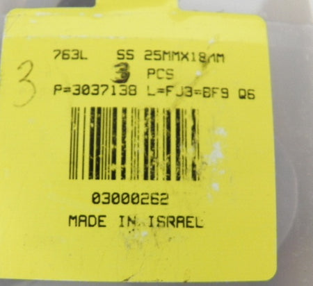 Ham-Let Reducing Union Let-Lok 763L SS 25mmX 18mm (3) - Advance Operations