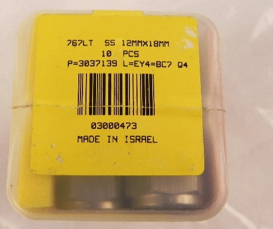 Ham-Let Connector Reduc Let-Lok 767LT SS 12mmX 18mm(10) - Advance Operations