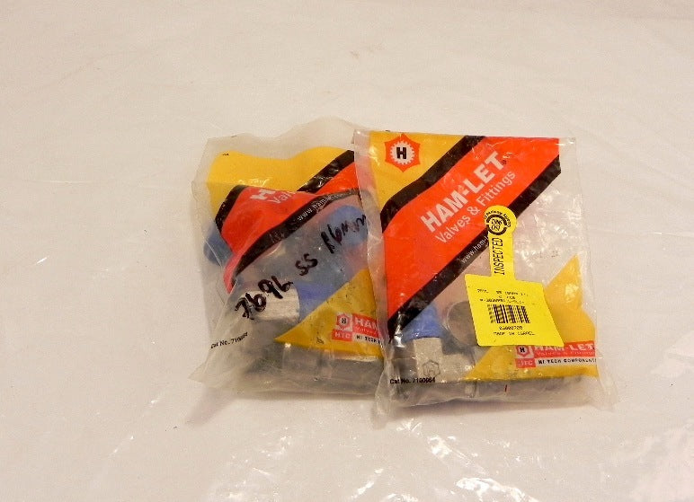 Ham-Let Elbows Let-Lok Male NPT 769L SS 16MMX 1/2 (8) - Advance Operations
