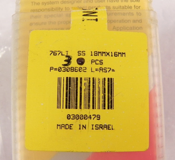 Ham-Let Connector Reduc Let-Lok 767LT SS 18mmX 16mm (3) - Advance Operations