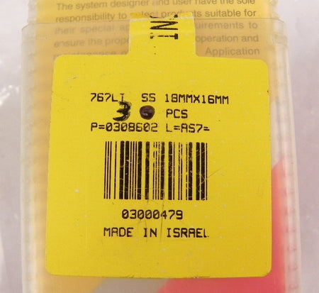 Ham-Let Connector Reduc Let-Lok 767LT SS 18mmX 16mm (3) - Advance Operations