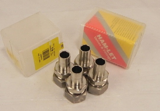 Ham-Let Connector Reduc Let-Lok 767LT SS 18mmX 16mm (4) - Advance Operations