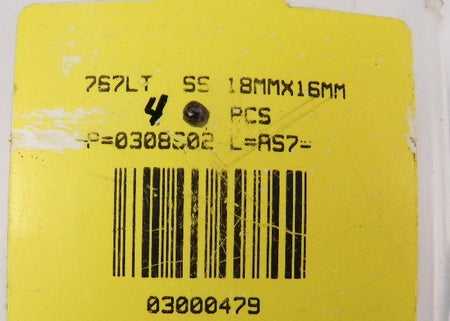 Ham-Let Connector Reduc Let-Lok 767LT SS 18mmX 16mm (4) - Advance Operations