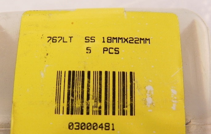 Ham-Let Connector Reducer Let-Lok 767LT SS 18mmX 22mm (5) - Advance Operations