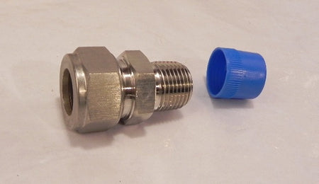 Ham-Let Straights Male Let-Lok 768L SS 18mmX 1/2 (4) - Advance Operations