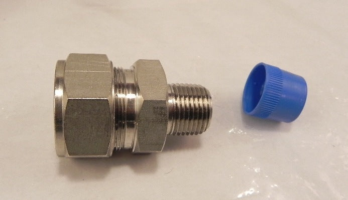 Ham-Let Straights Male Let-Lok 768L SS 25mmX 1/2  (4) - Advance Operations