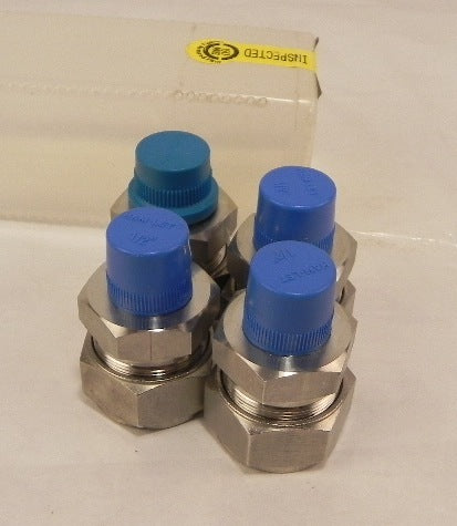 Ham-Let Straights Male Let-Lok 768L SS 25mmX 1/2  (4) - Advance Operations