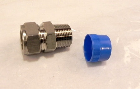 Ham-Let Straights Male Let-Lok 768L SS 20mmX 3/4  (5) - Advance Operations