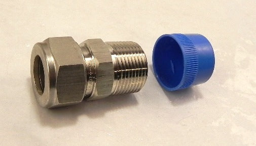 Ham-Let Straights Male Let-Lok 768L SS 18MMX 3/4  (5) - Advance Operations