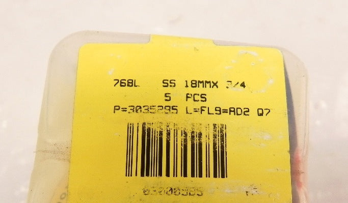 Ham-Let Straights Male Let-Lok 768L SS 18MMX 3/4  (5) - Advance Operations