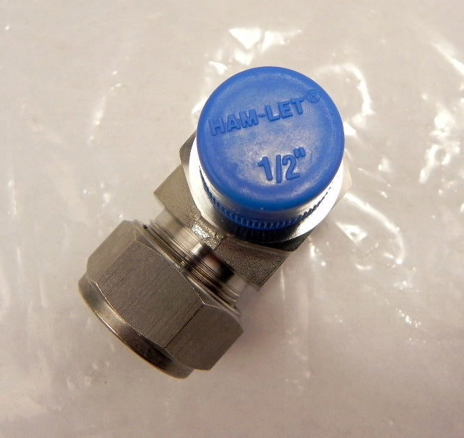 Ham-Let Elbows Let-Lok Male NPT 769L SS 18mmX 1/2 (5) - Advance Operations