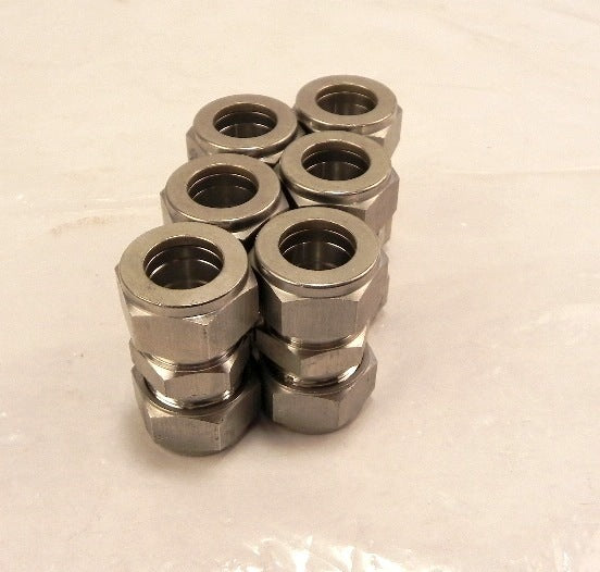 Ham-Let Straights Union Let-Lok 762L SS 18mm (box of 6) - Advance Operations