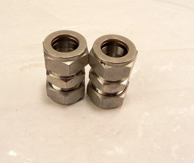 Ham-Let Straights Union Let-Lok 762L SS 20mm (lot of 2) - Advance Operations