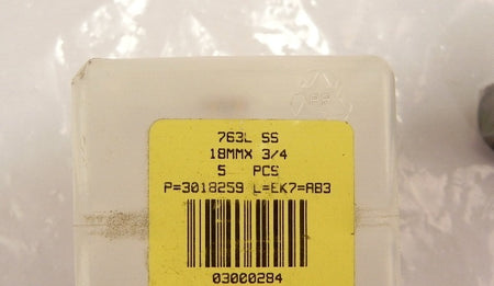 Ham-Let Reducing Union Let-Lok 763L SS 18mmX 3/4 (5) - Advance Operations