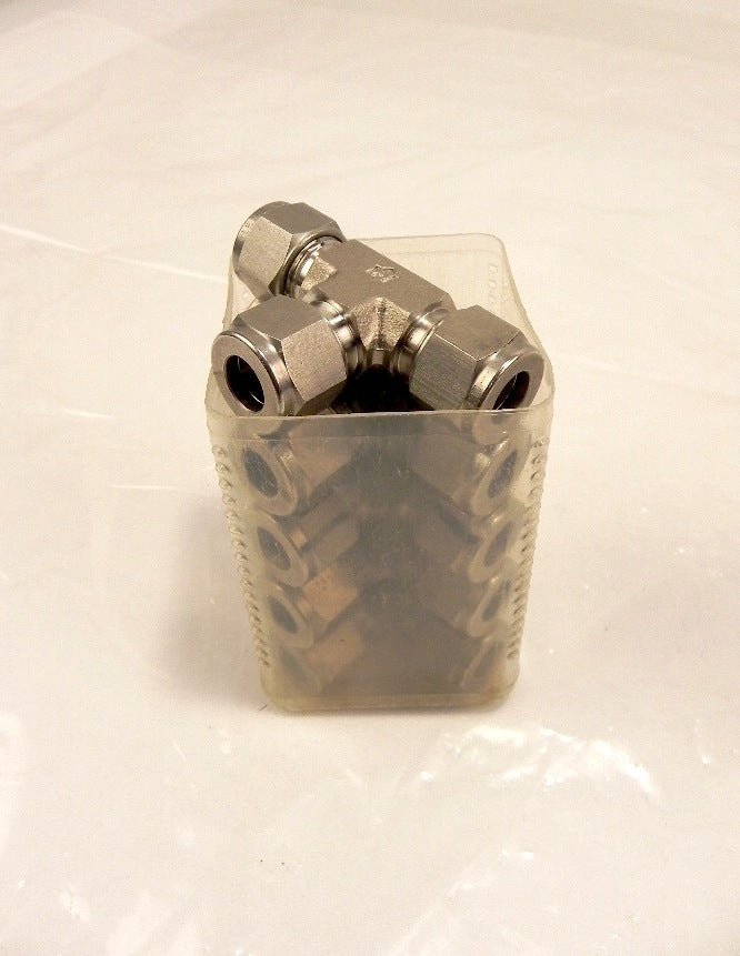 Ham-Let Tees Let-Lok 764L SS 10MM  (Box of 5) - Advance Operations