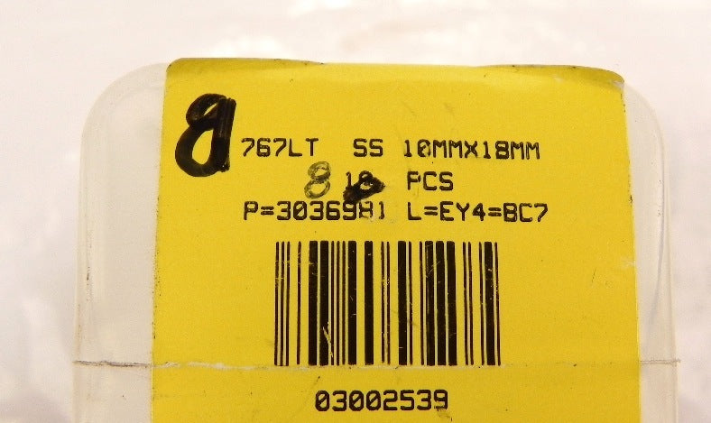 Ham-Let Port Connector Let-Lok 767LT SS 10MMX 18MM (8) - Advance Operations
