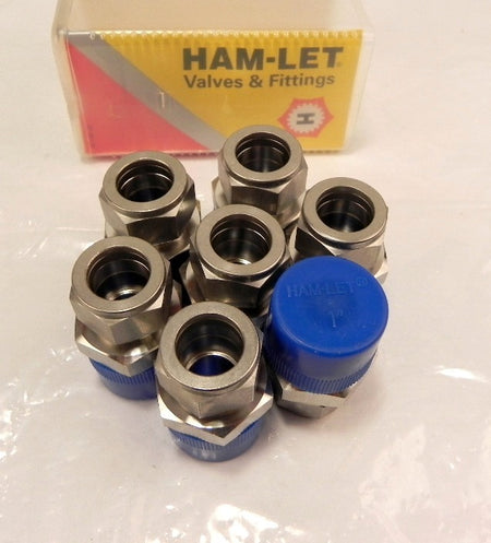 Ham-Let Straights Male Let-Lok 768L SS 3/4 X 1  (7) - Advance Operations
