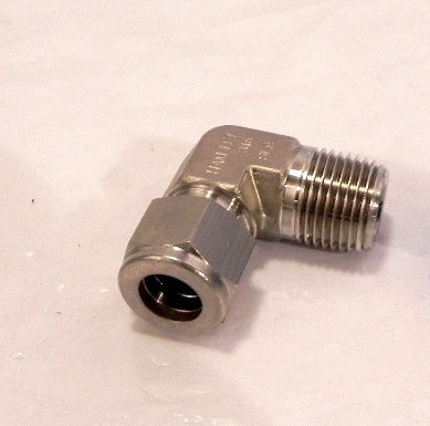 Ham-Let Elbows Let-Lok Male NPT 769L SS 1/2 X 1/2 (8) - Advance Operations