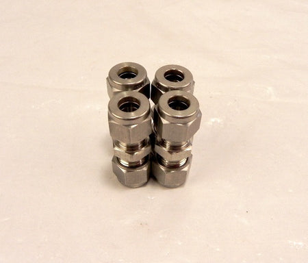 Ham-Let Straights Let-Lok Fitting 762L SS 8 mm (4) - Advance Operations
