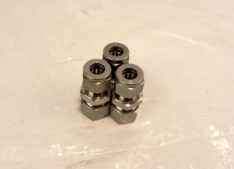 Ham-Let Straights Let-Lok Union 763L SS 12MMX10mm (3) - Advance Operations