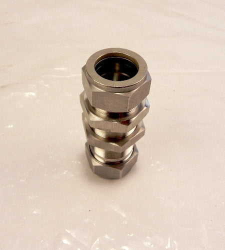 Ham-Let Straights Let-Lok Bulkhead Union 774L SS 18mm - Advance Operations