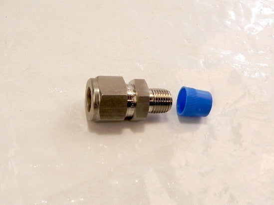 Ham-Let Straight Let-Lok  Male NPT 768L SS 1/2 X 1/4 - Advance Operations