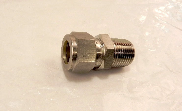 Ham-Let Fitting Let-Lok  Male NPT 768L SS 16MMX 1/2 (2) - Advance Operations
