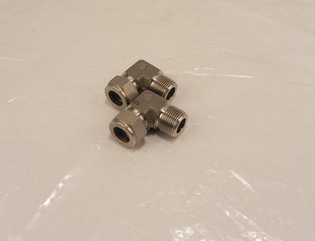 Ham-Let Elbows Let-Lok Male NPT 769L SS 18MMX 3/4 (2) - Advance Operations
