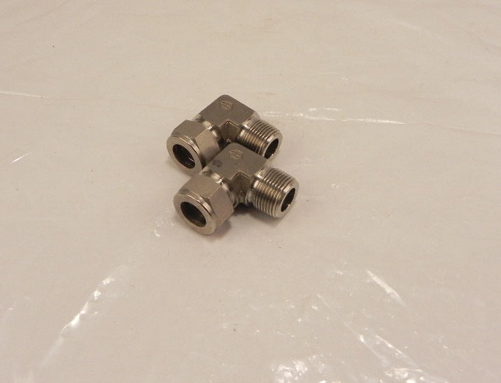Ham-Let Elbows Let-Lok Male NPT 769L SS 18MMX 3/4 (2) - Advance Operations