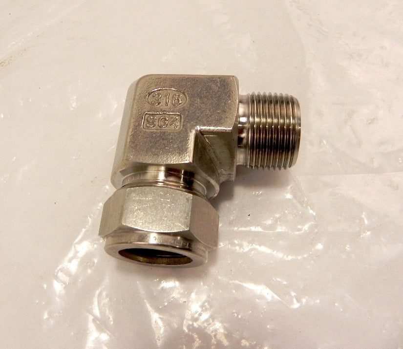 Ham-Let Elbows Let-Lok Male NPT 769L SS 22MMX 3/4 - Advance Operations