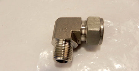Ham-Let Elbows Let-Lok Male NPT 769L SS 18MMX 1/2 - Advance Operations