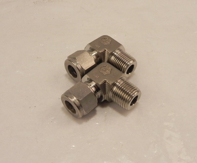 Ham-Let Elbows Let-Lok Male NPT 769L SS 10MMX 3/8 (2) - Advance Operations