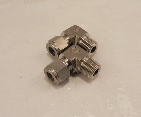 Ham-Let Elbows Let-Lok Male NPT 769L SS 10MMX 3/8 (2) - Advance Operations