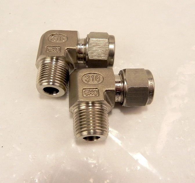 Ham-Let Elbows Let-Lok Male NPT 769L SS 10MMX 3/8 (2) - Advance Operations