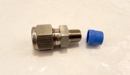 Ham-Let Straights Let-Lok Male NPT 768L SS 3/8 X 1/8 - Advance Operations