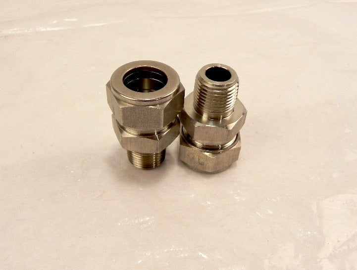 Ham-Let Fitting Let-Lok Male NPT 768L SS 20MMX 1/2 (2) - Advance Operations