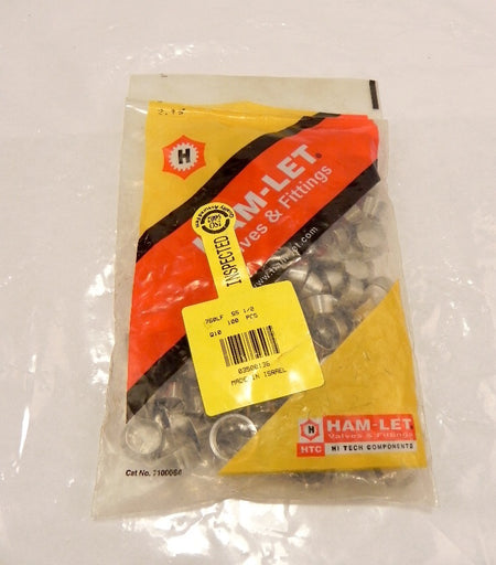 Ham-Let Front ferrule 760LF SS 1/2  (100) - Advance Operations