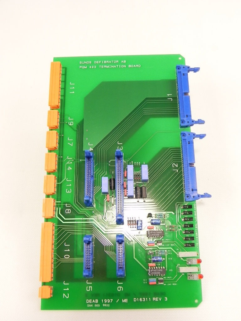 Sunds Defibrator AB Termination Board PQM 400 - Advance Operations