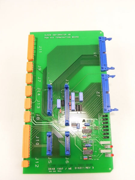 Sunds Defibrator AB Termination Board PQM 400 - Advance Operations