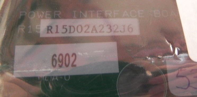 Siemens Power interface Board R15D02A232 J6 - Advance Operations