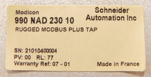 Load image into Gallery viewer, Schneider / Modicon Modbus Rugged Modbus Plus Tap 990 NAD 230 10 - Advance Operations
