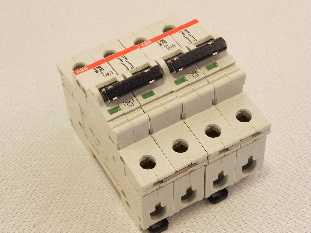 ABB Circuit Breaker S 282 B 20/S282-B20 (Lot of 2) - Advance Operations