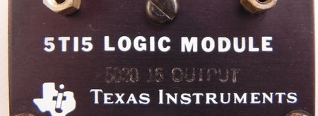 Texas Instrument Logic Module 5TI5-5020 16 Output - Advance Operations