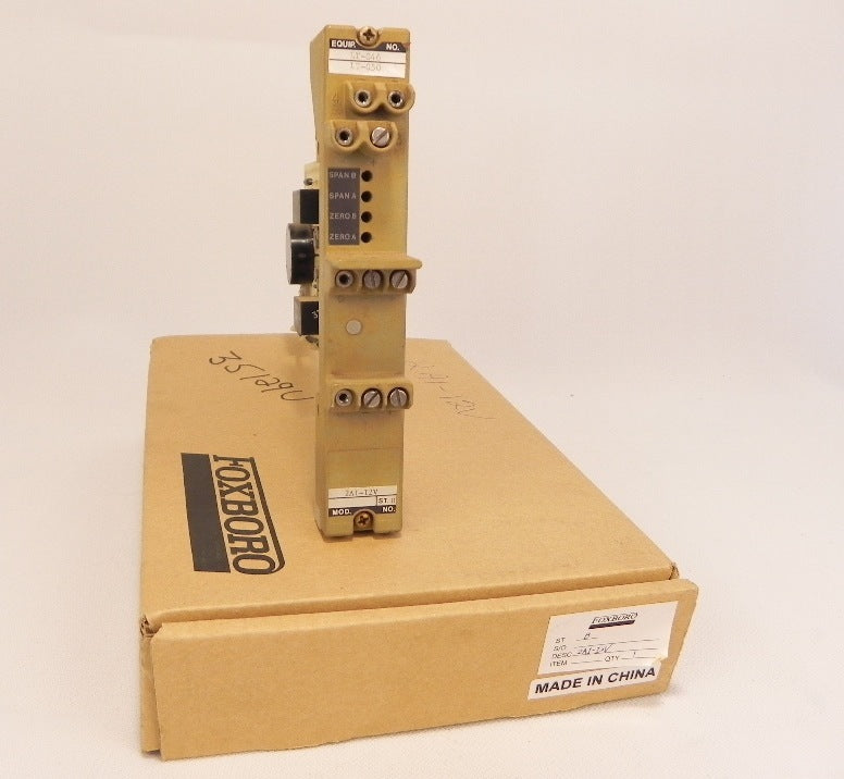 Foxboro Converter Module 2AI-I2V - Advance Operations
