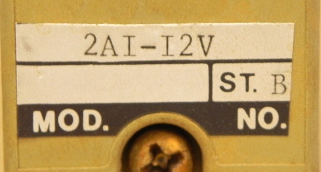 Foxboro Converter Module 2AI-I2V - Advance Operations